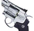 Revólver Pressão Wingun 708s Co2 Niquelado Full Metal 4,5mm